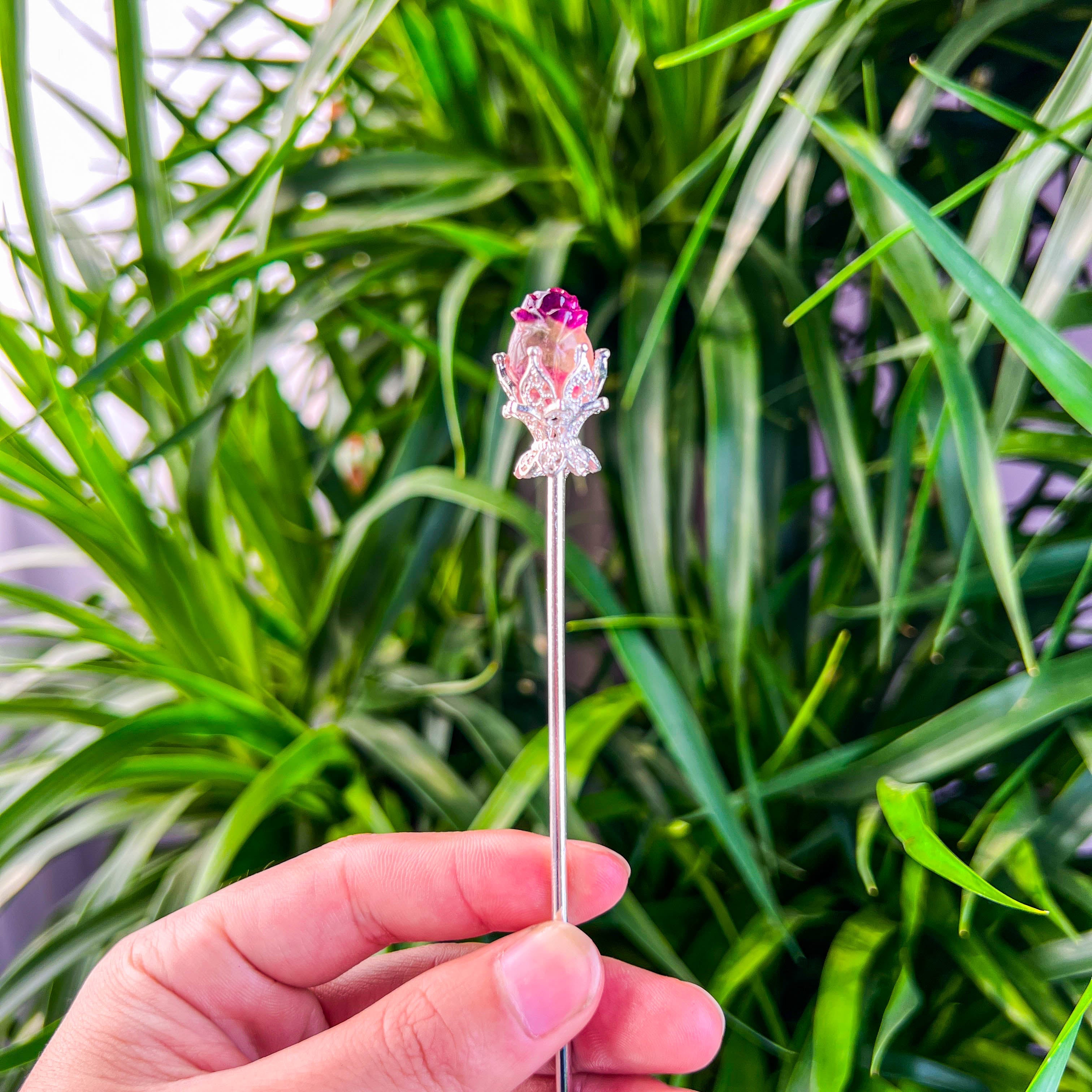 fluorite mini rose