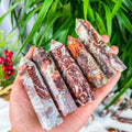 Mexican agate tower