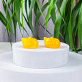 Sleeping cat yellow calcite