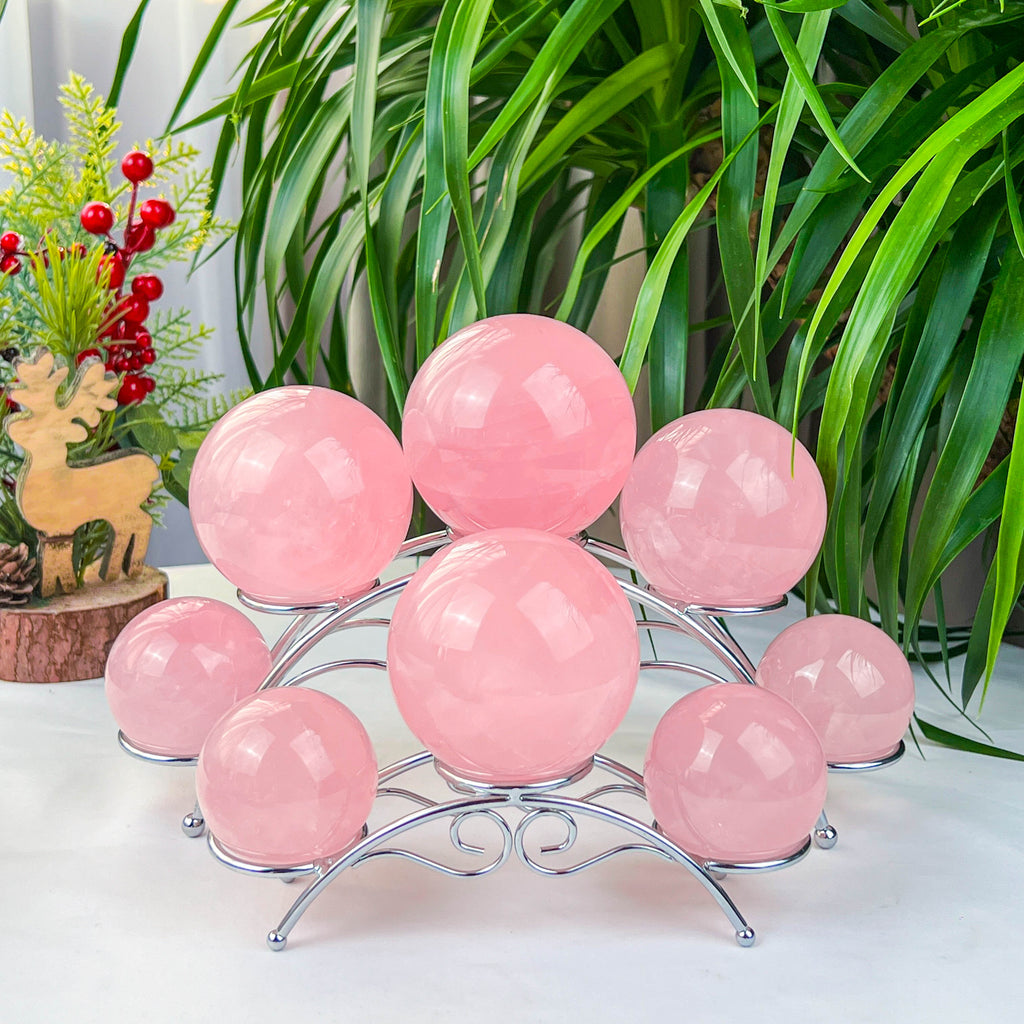 rose quartz sphere