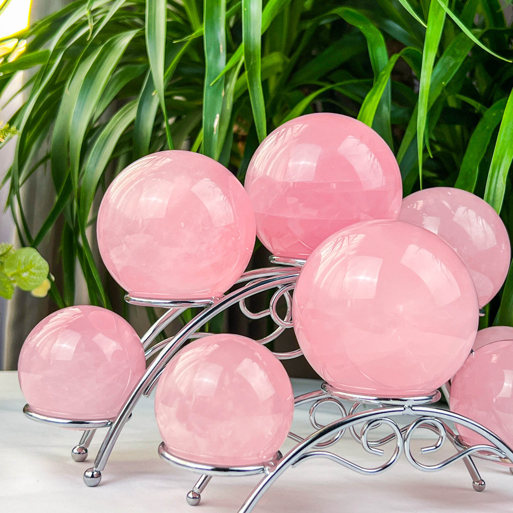 rose quartz sphere