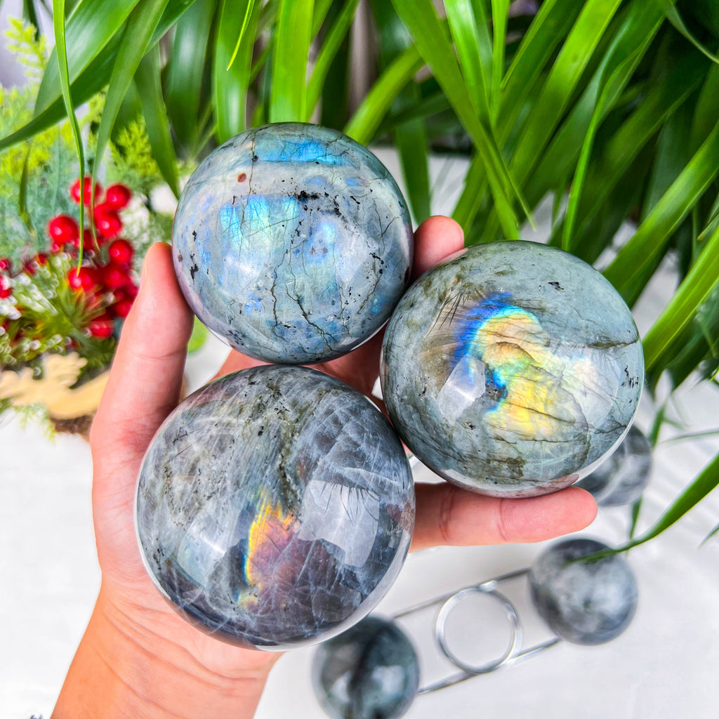 labradorite sphere