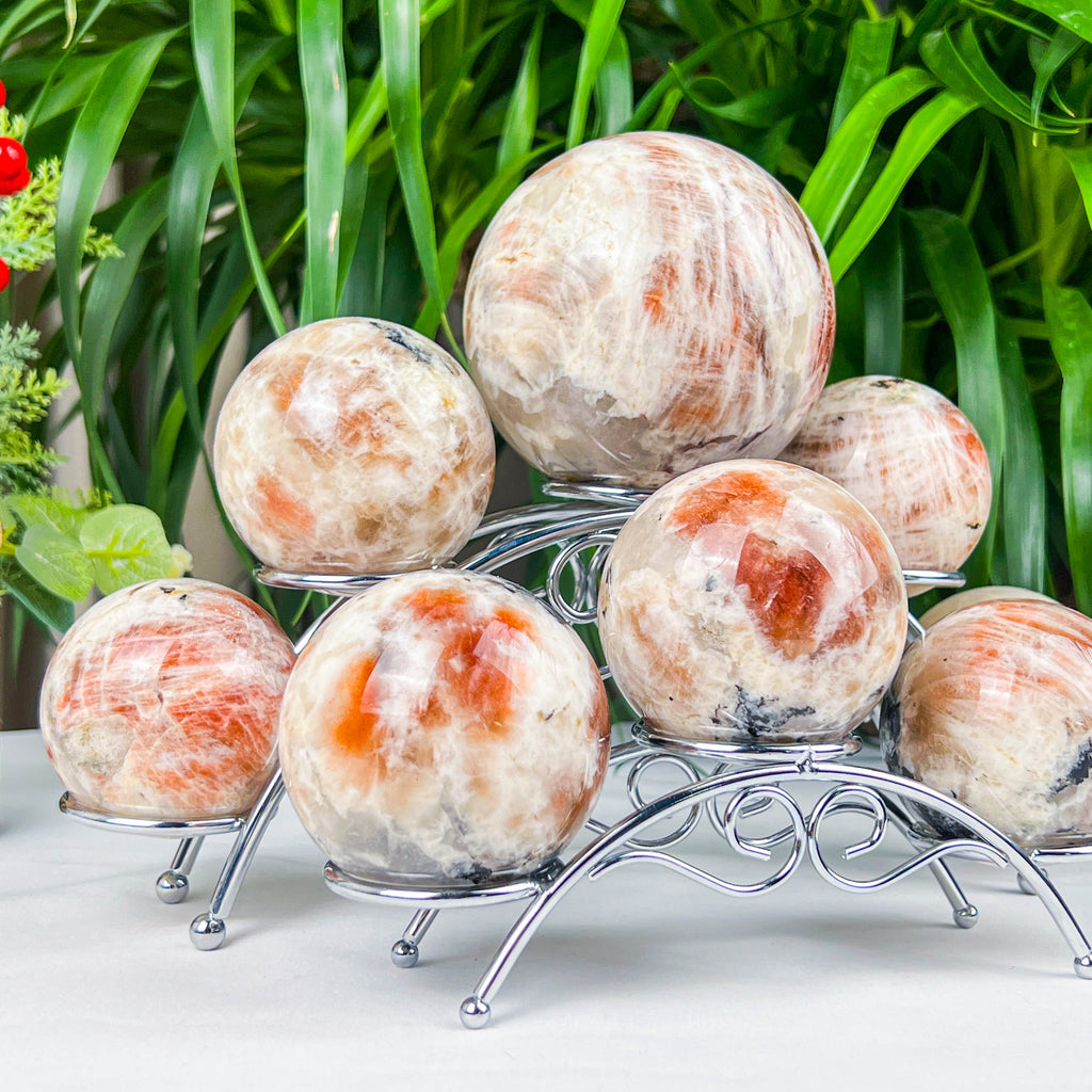 golden sunstone sphere