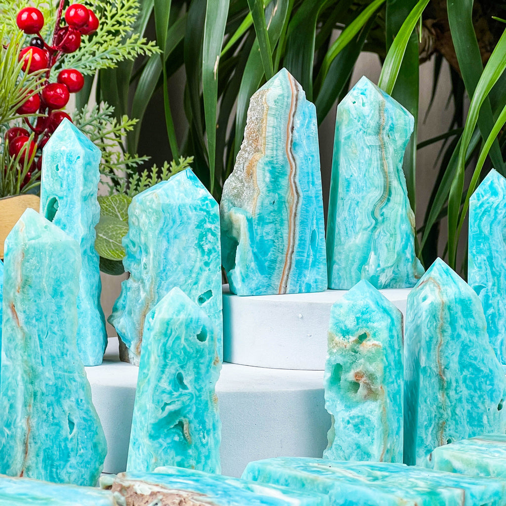 Caribbean calcite tower