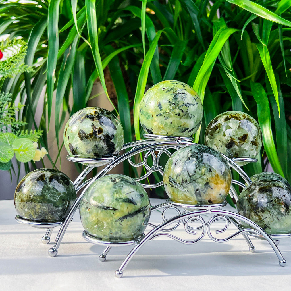 prehnite sphere