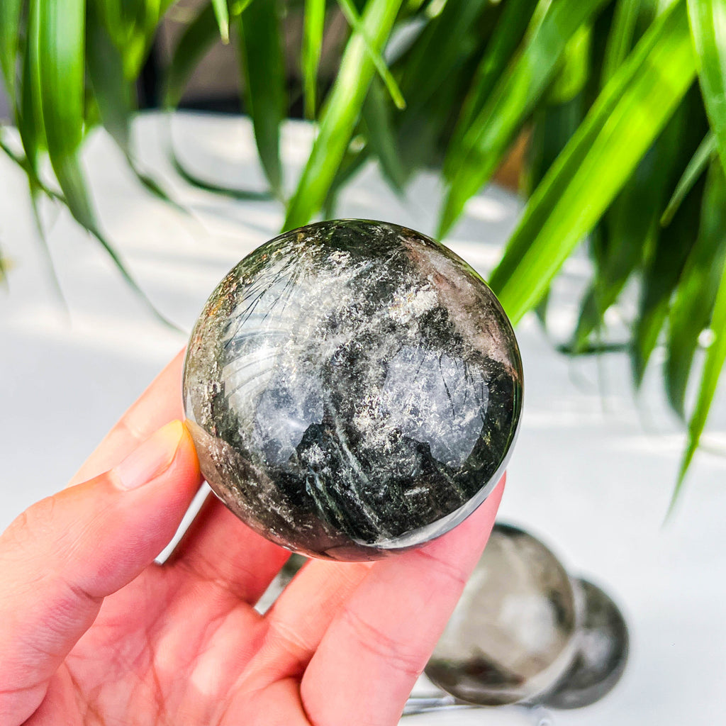 garden quartz sphere