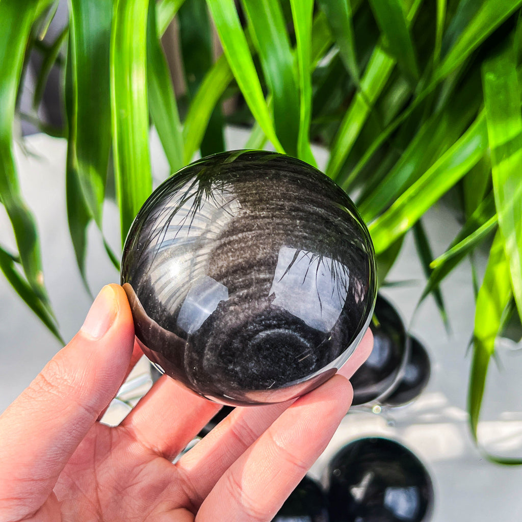 silver obsidian