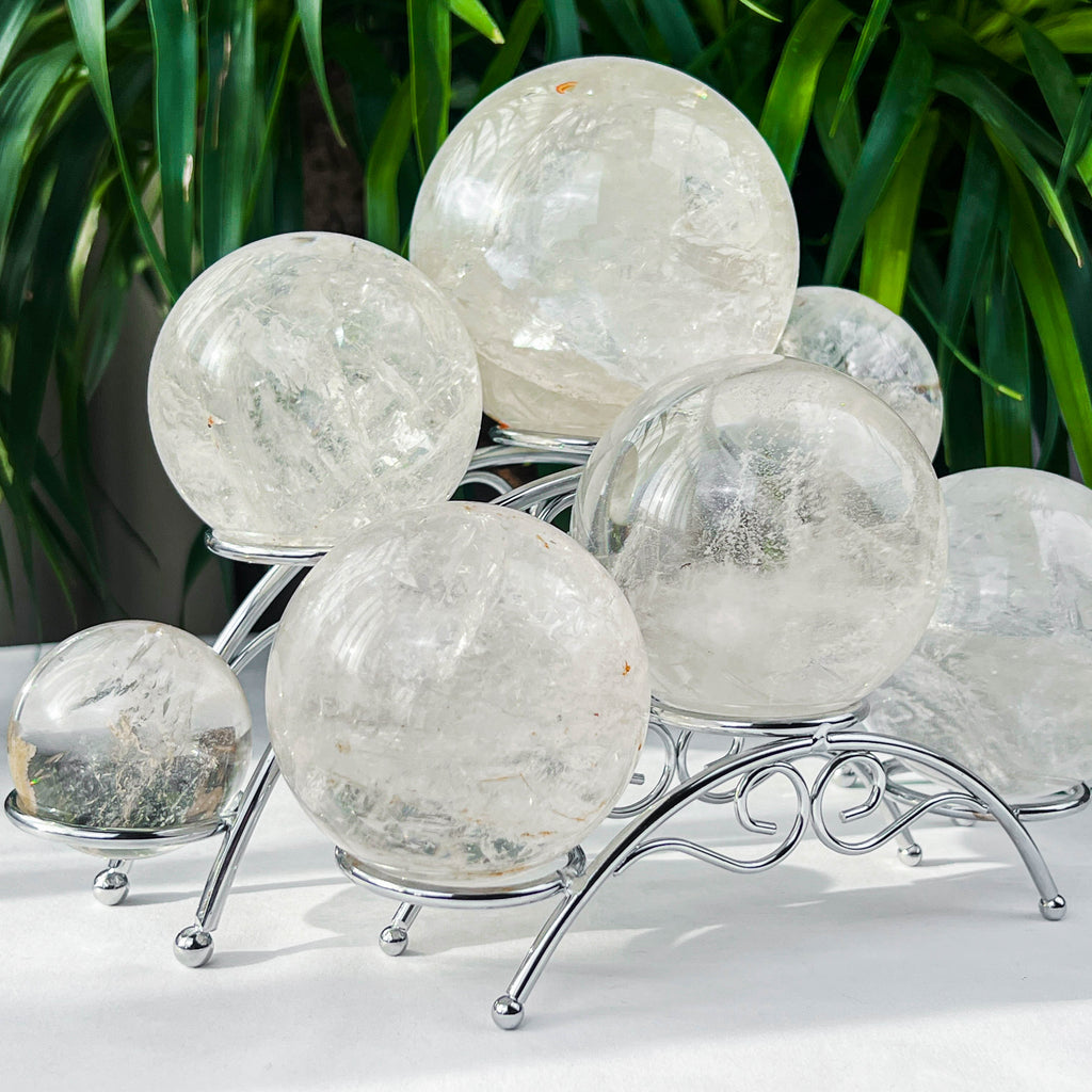 clear quartz sphere