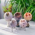 pink amethyst sphere