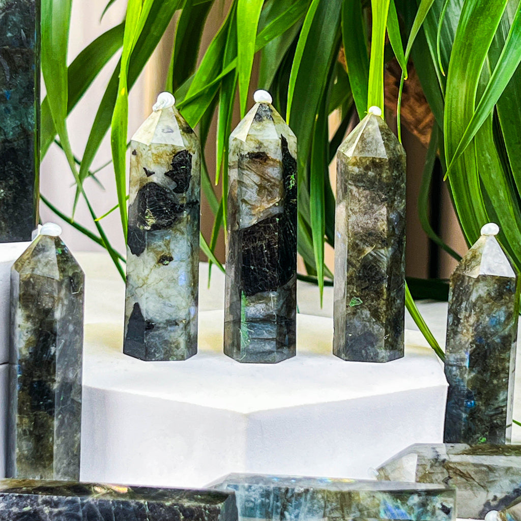 labradorite tower