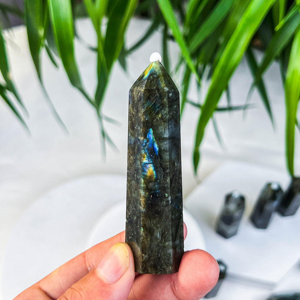 labradorite tower