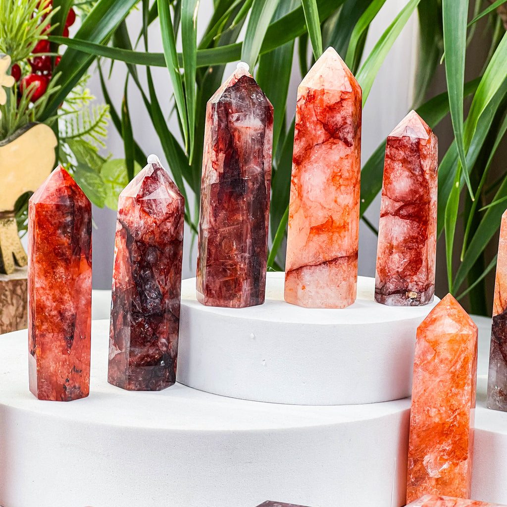 fire quartz tower