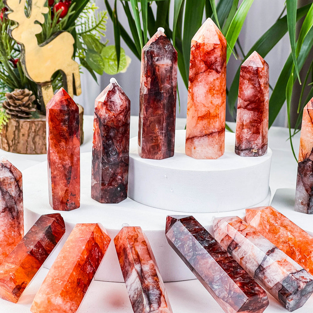 fire quartz tower