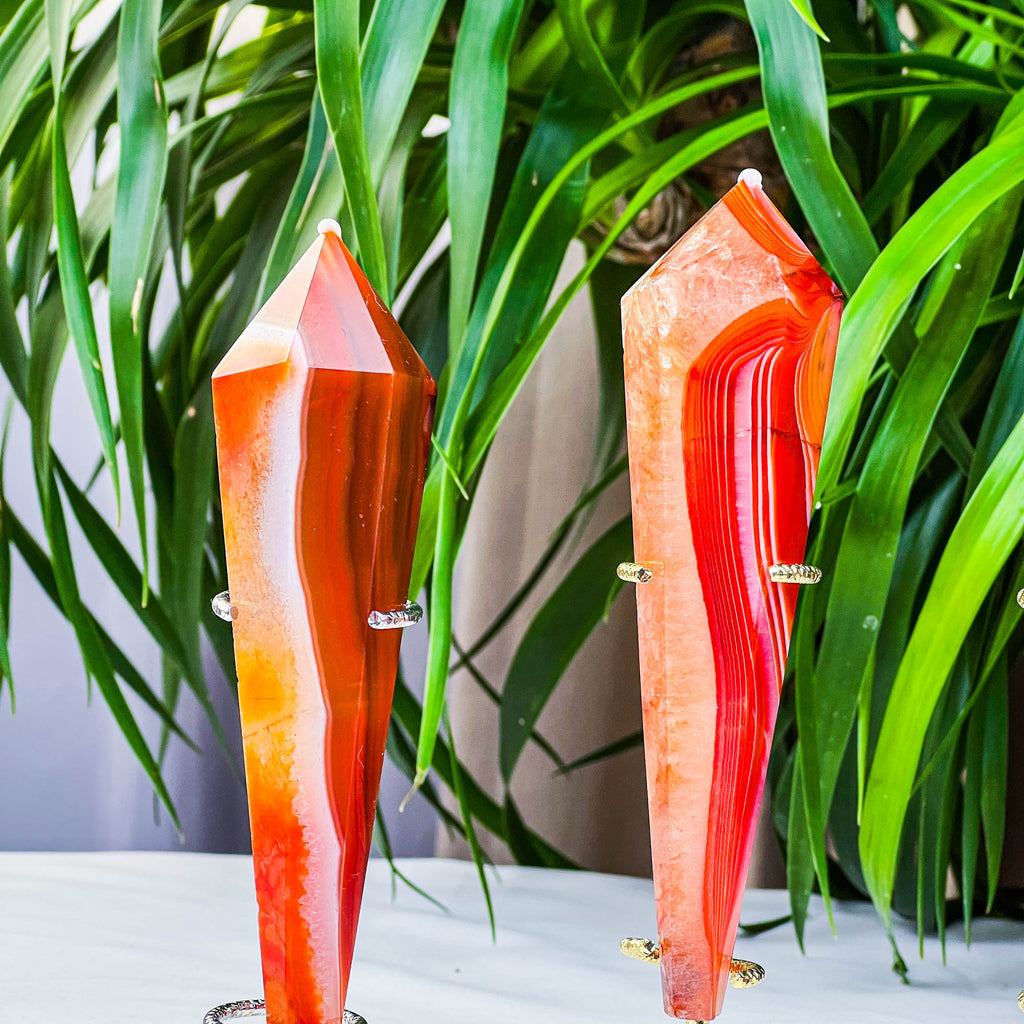 red carnelian wand