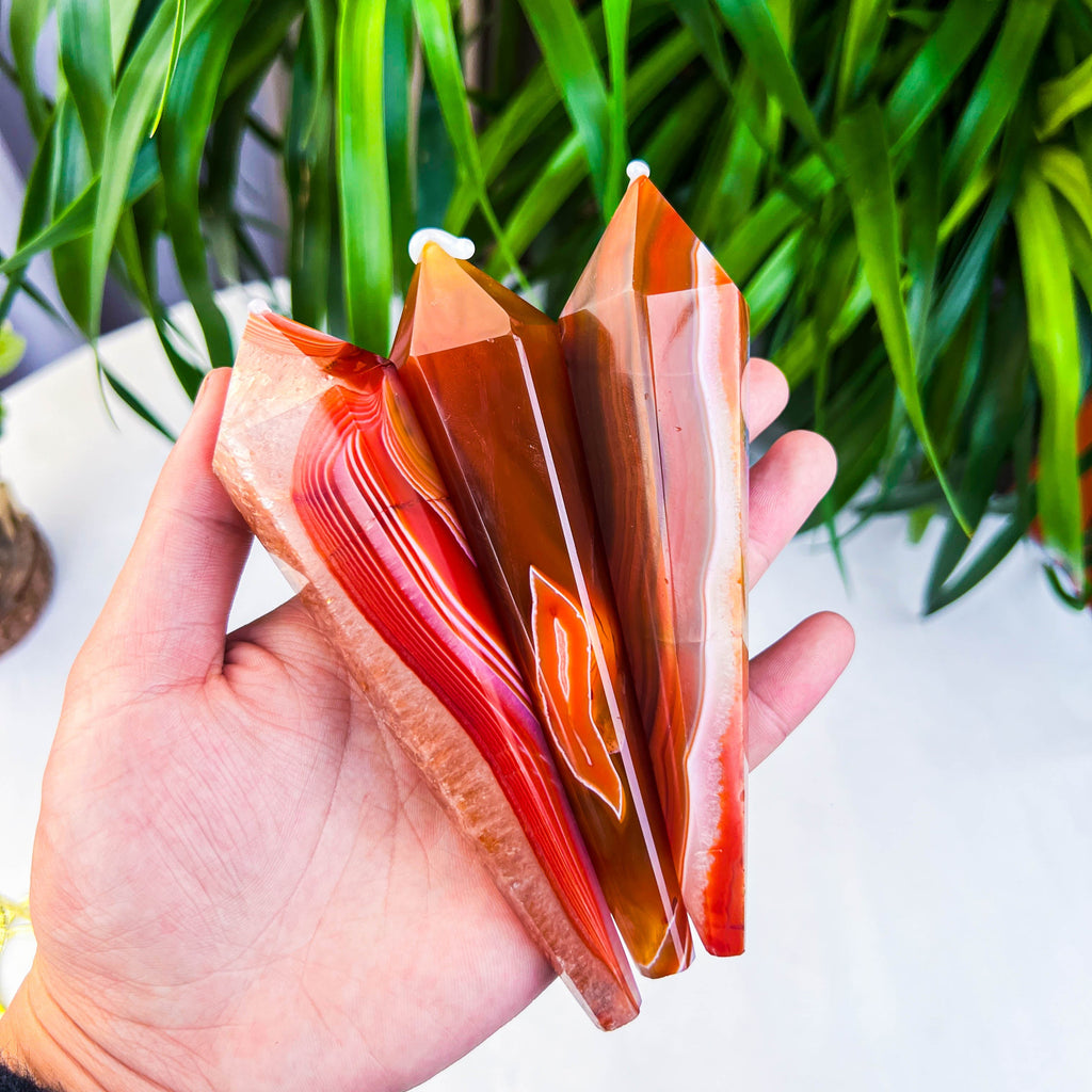 red carnelian wand