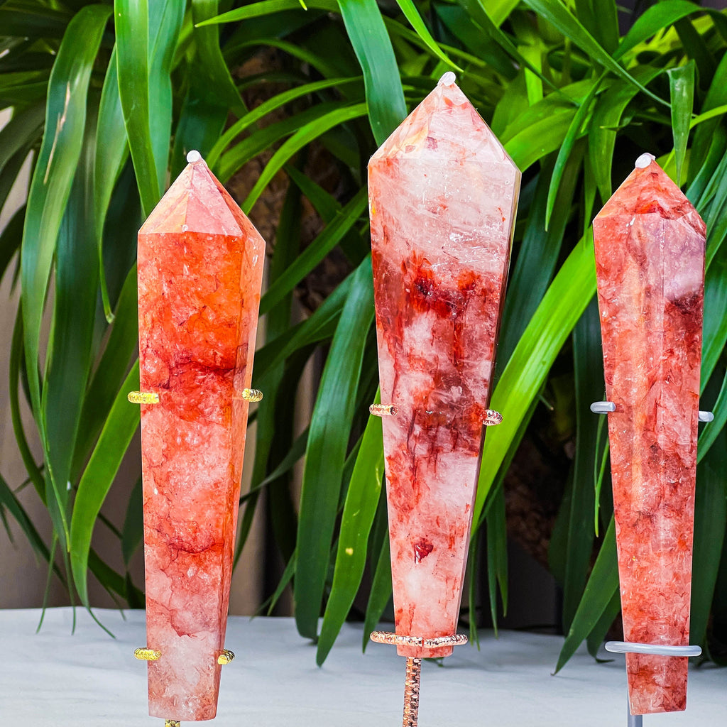 fire quartz wand