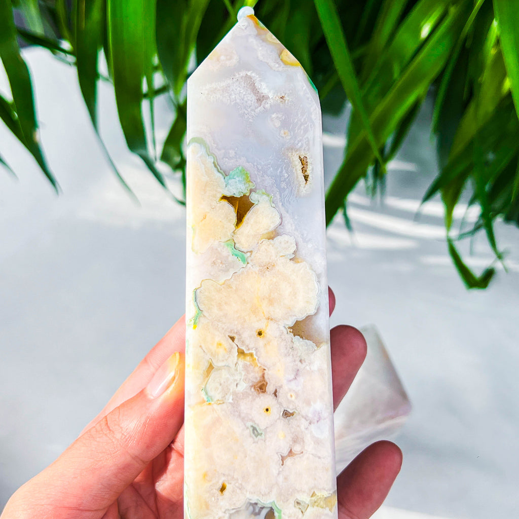 flower agate tower