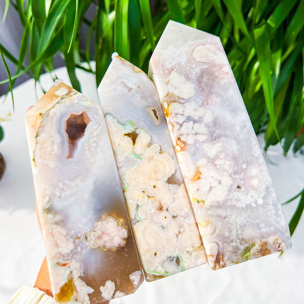 flower agate tower