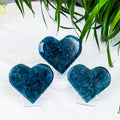 blue apatite heart