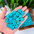 green tourquoise stars