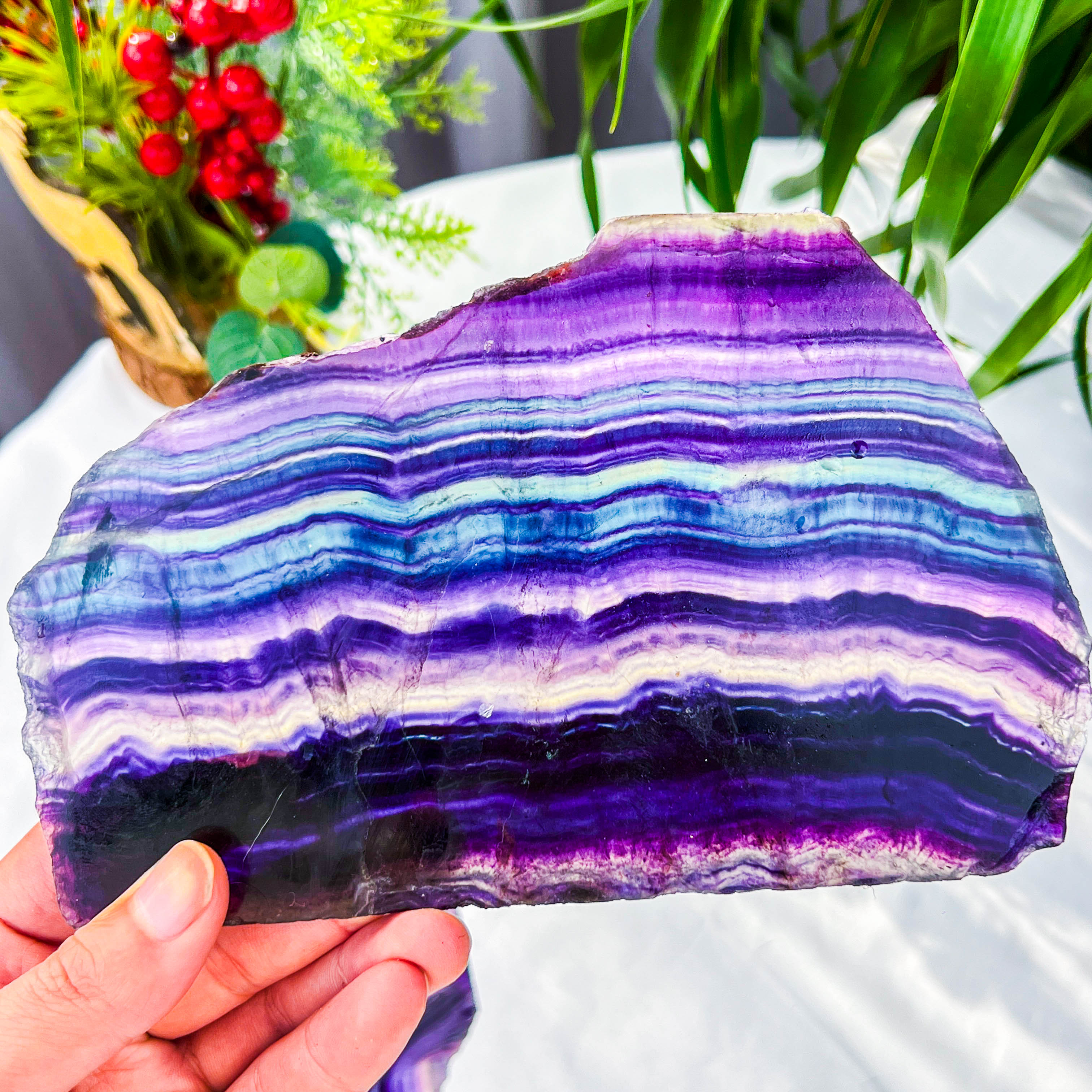 fluorite slab