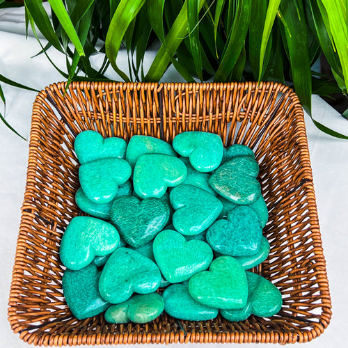 amazonite heart