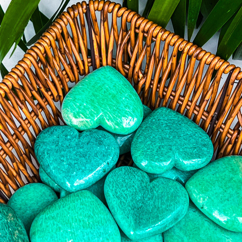 amazonite heart