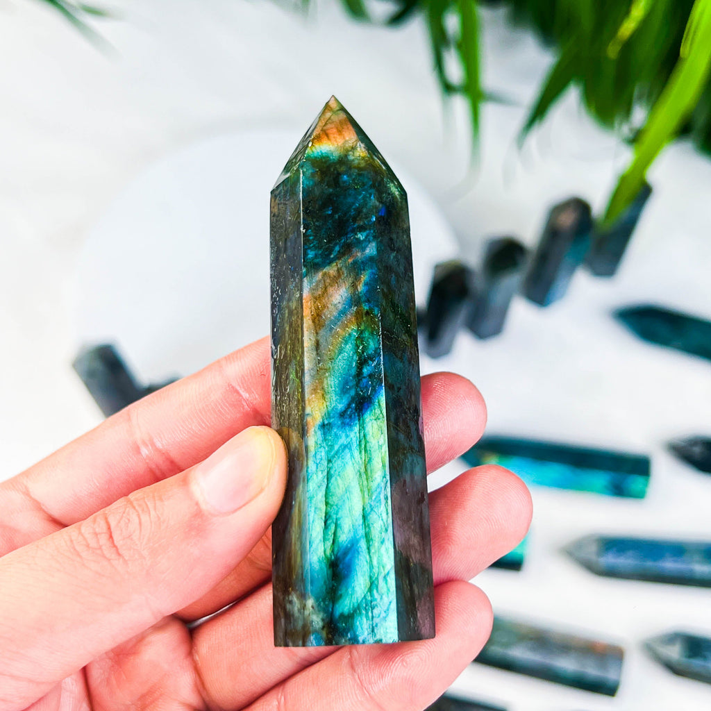 labradorite tower