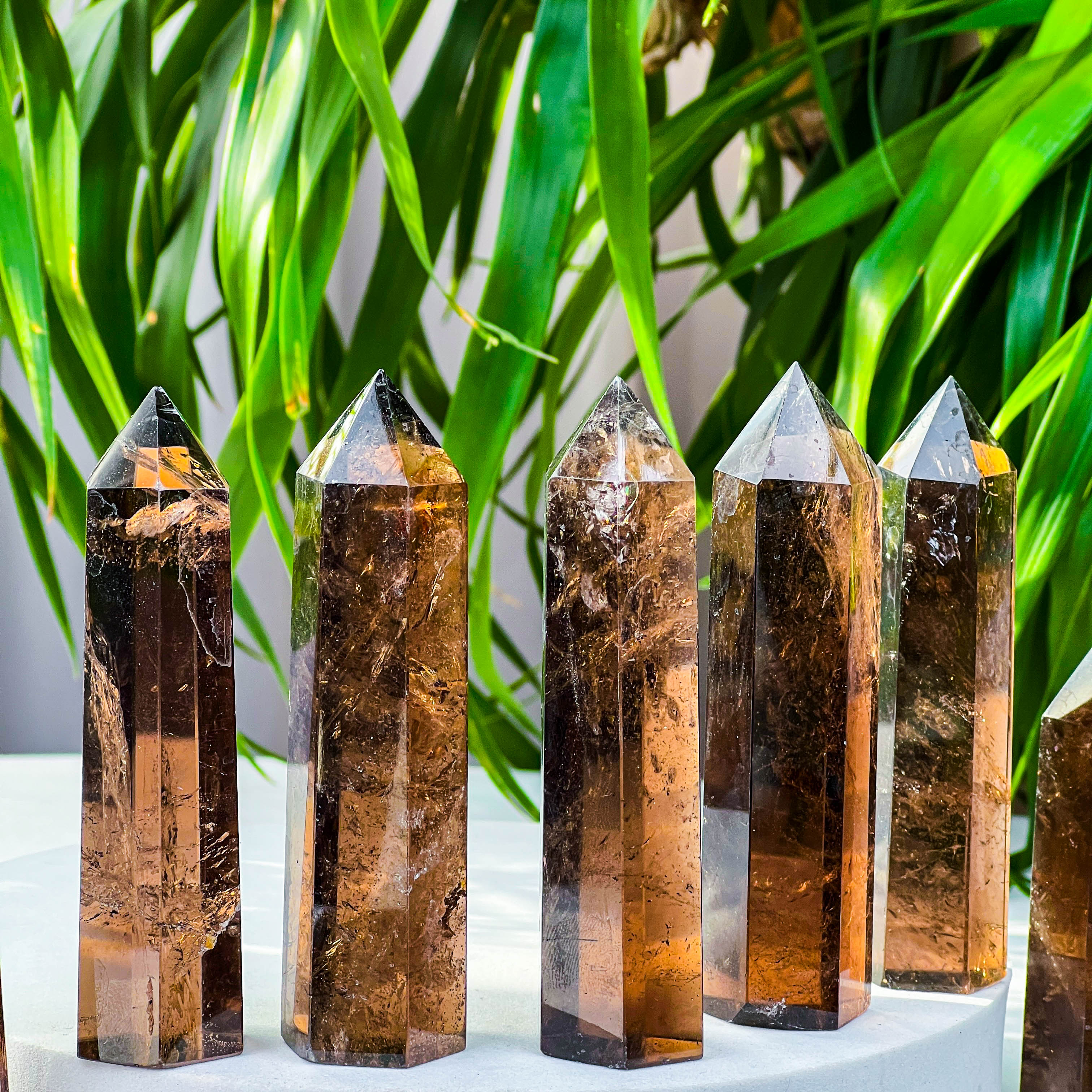 smoke quartz tower