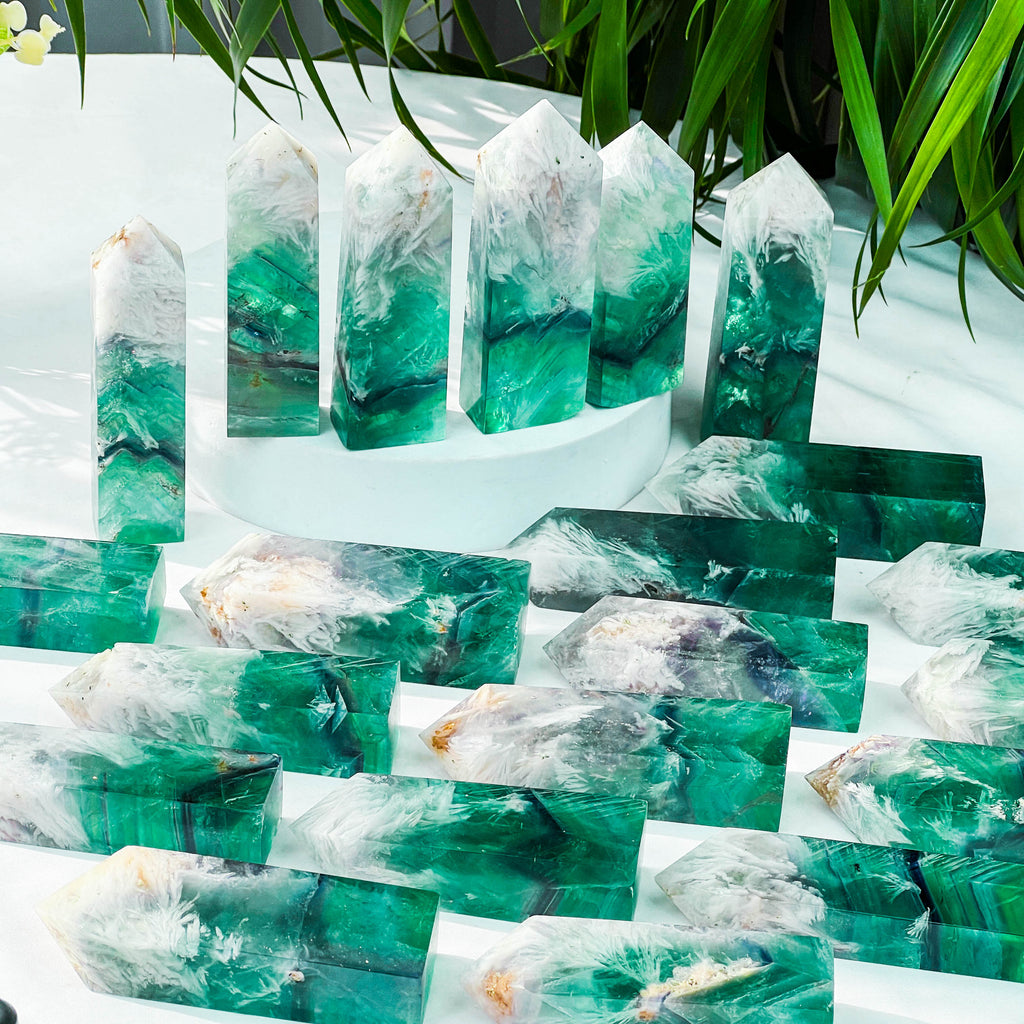 snow fluorite tower