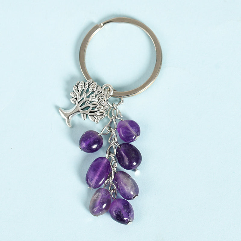 Rolling Stone Tree of Life Keychain