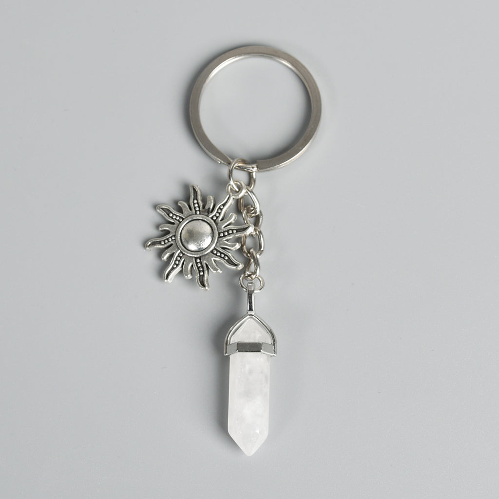 Tower Sun Key Chain