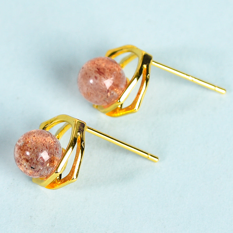 Bead Square Earring