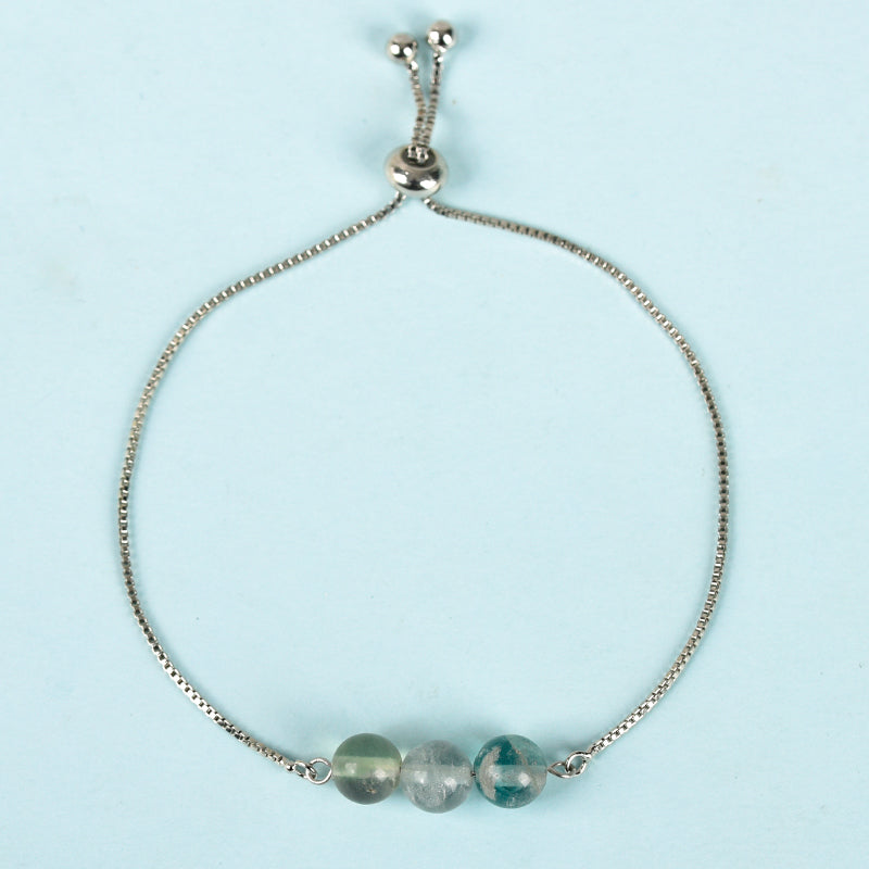 Three Beads Bracelet (Metal)