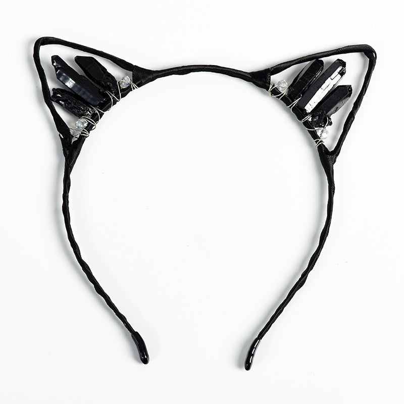 Crystal Cat Ears Headband