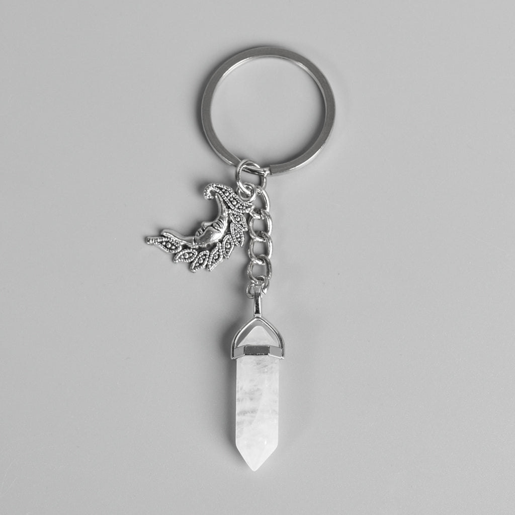 Tower Moon Keychain