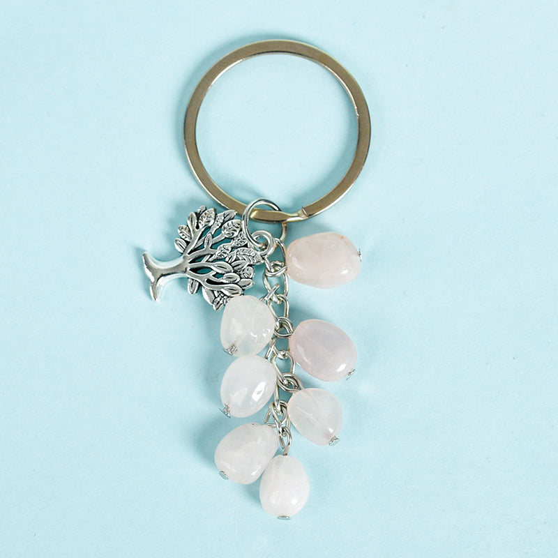 Rolling Stone Tree of Life Keychain