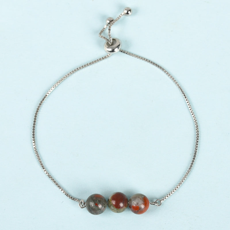 Three Beads Bracelet (Metal)