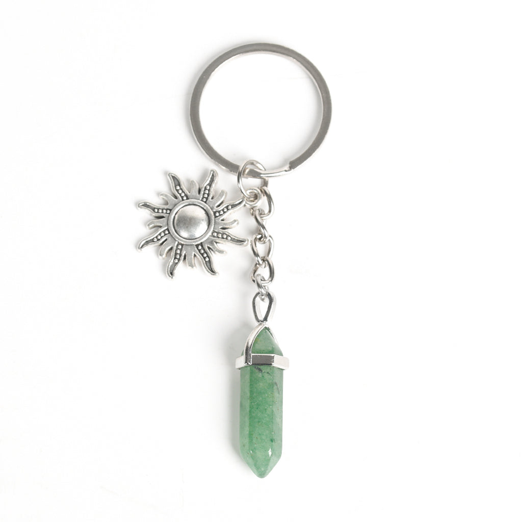 Tower Sun Key Chain