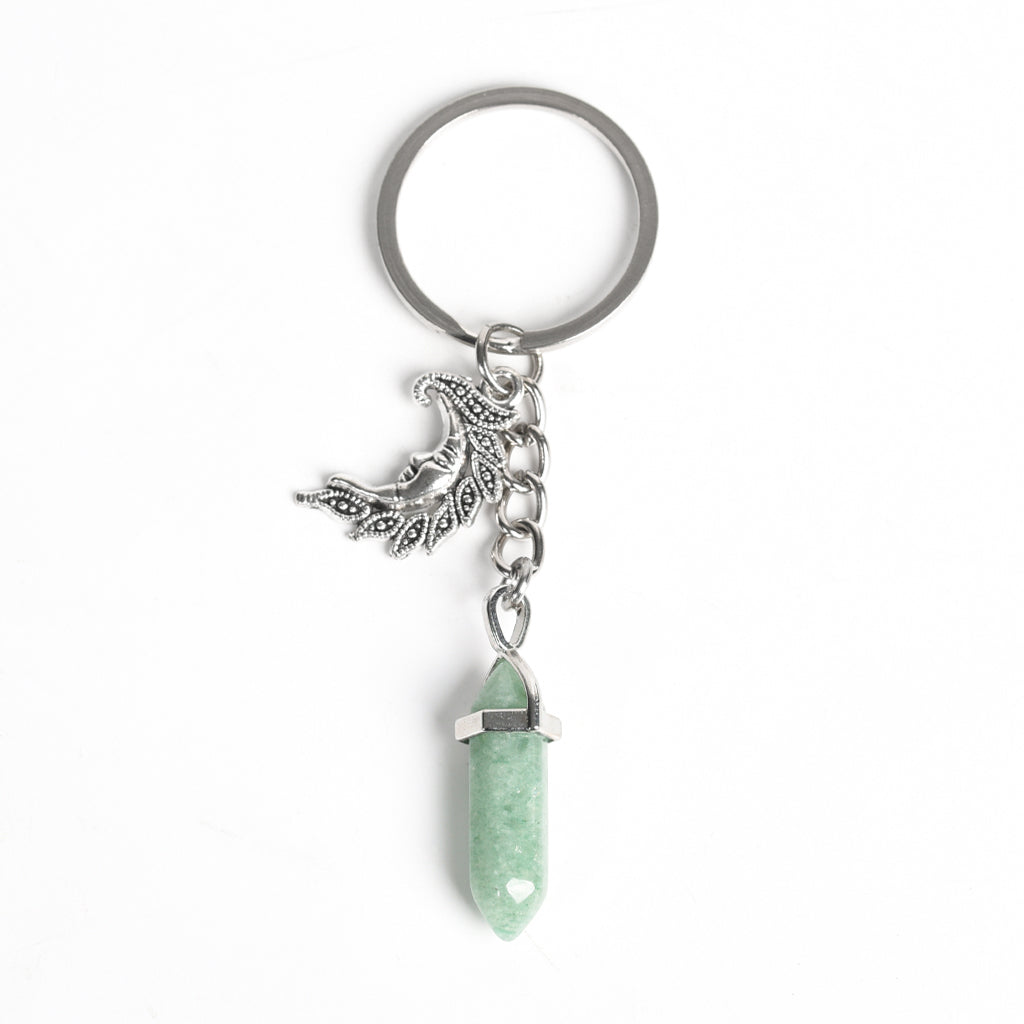 Tower Moon Keychain