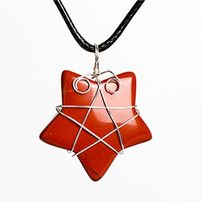 Five Star Pendant ( wire wrapping)