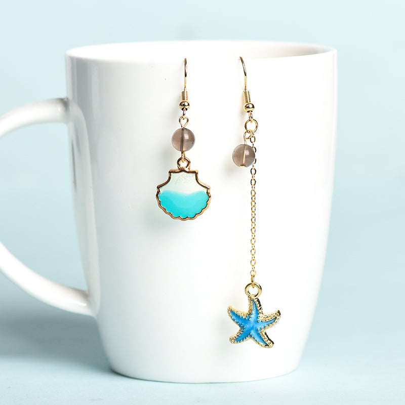 Shell&starfish Earring