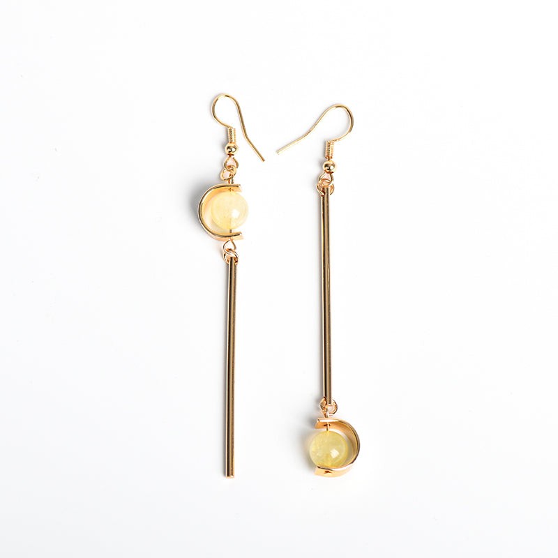 Moon Wand Earring