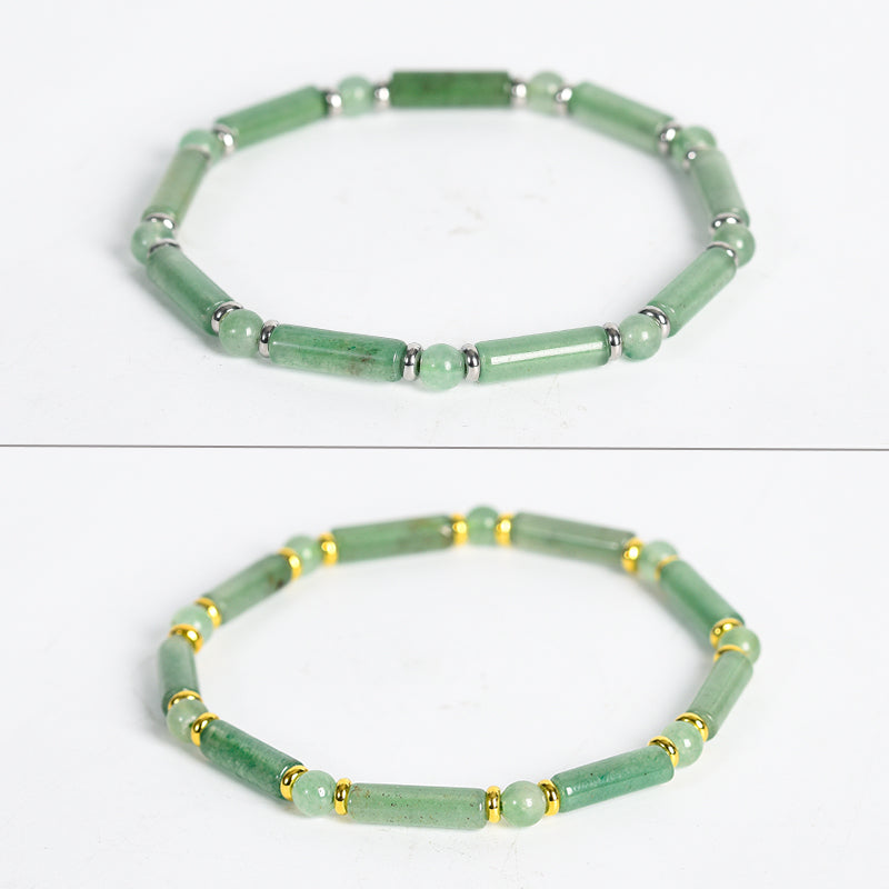 Round tube Beads Bracelet