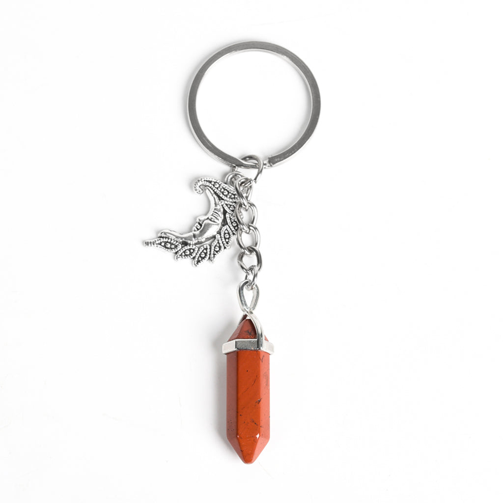 Tower Moon Keychain