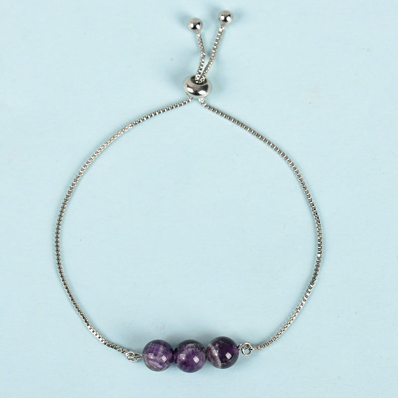 Three Beads Bracelet (Metal)