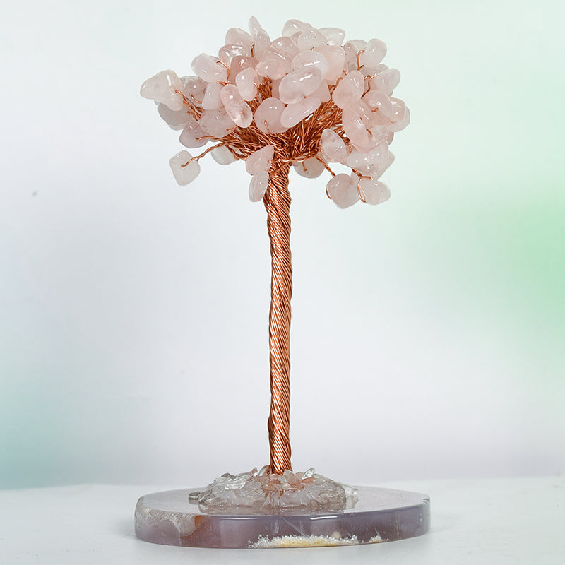 Agate Based Crystal Tree