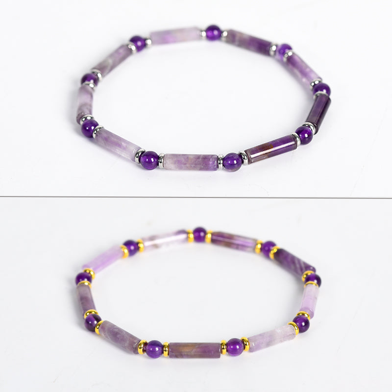 Round tube Beads Bracelet