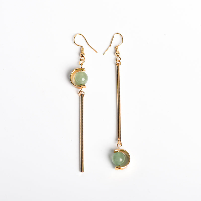 Moon Wand Earring