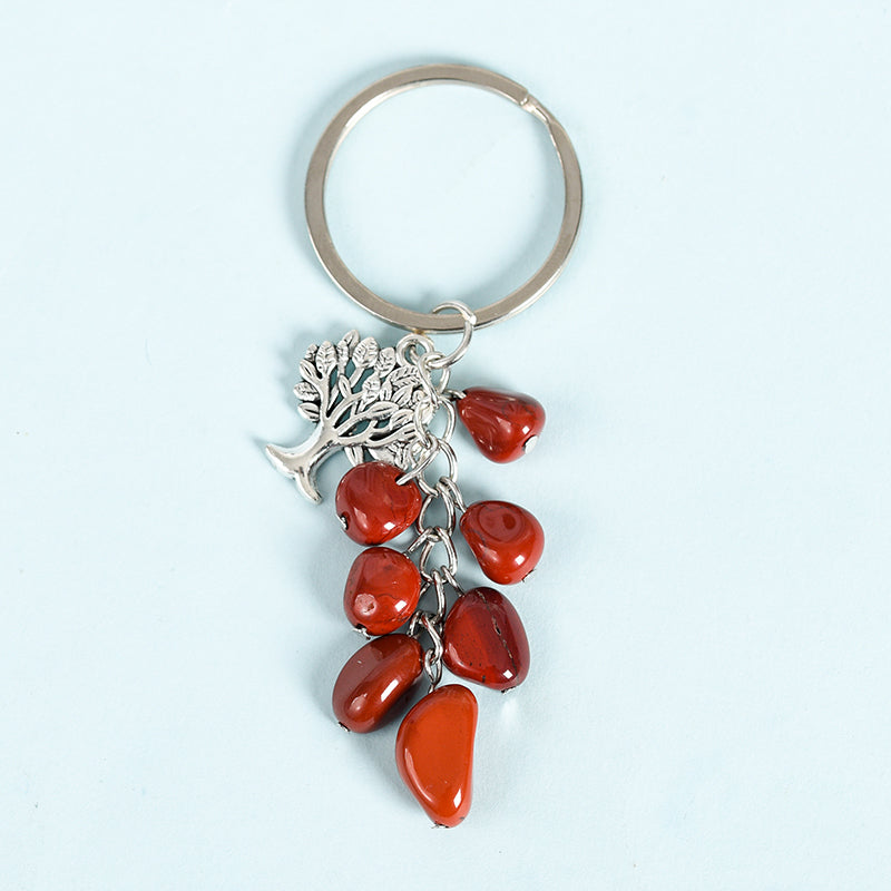 Rolling Stone Tree of Life Keychain